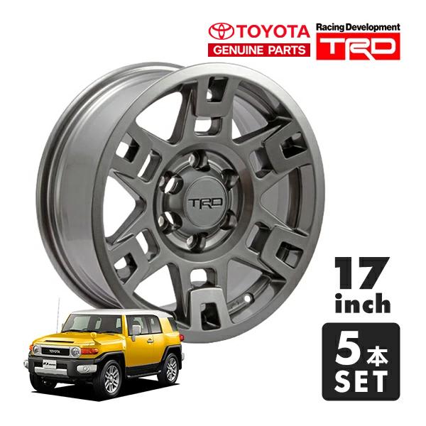 USトヨタ純正 TRD 17インチホイール グロスガンメタル PTR20-35110-G4 