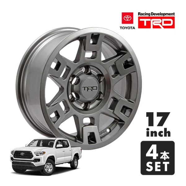 USトヨタ純正 TRD 17インチホイール グロスガンメタル PTR20-35110-G4