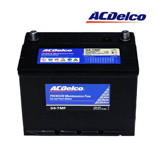 送料無料 正規品 AC DELCO ACデルコ バッテリー 34-7MF 送料無料 正規品 AC DELCO ACデルコ バッテリー 34-7MF