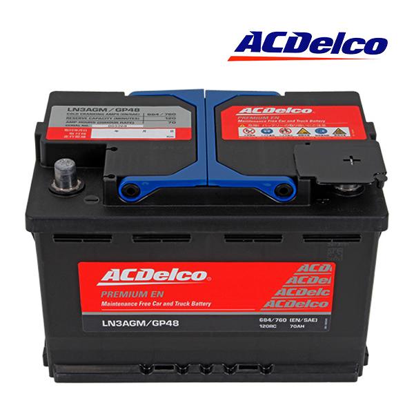 ACDELCO 正規品】バッテリー LN3AGM メンテナンスフリー ACDELCO 正規品】バッテリー LN3AGM メンテナンスフリー