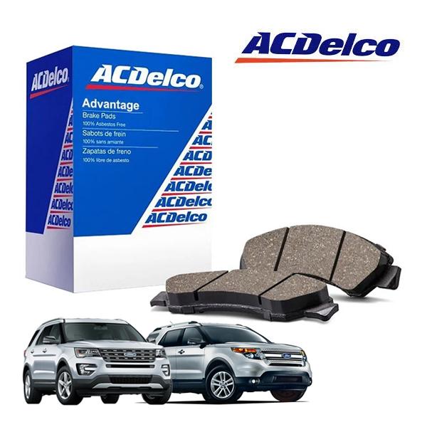 ACDELCO 正規品 11-17y フォード エクスプローラー フロントブレーキパッド アドバンテージ Silver セラミック 14D1508CHF1 1台