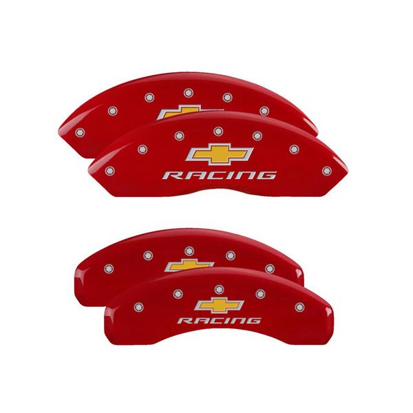MGP シボレー カマロ ブレーキ キャリパーカバー レッド カマロロゴ筆記体 MGP 正規品 16-21y シボレー カマロ 専用設計 ブレーキ キャリパー