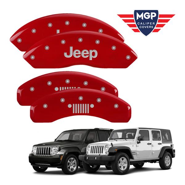 JEEP ジープラングラーJK 　純正　フロントブレーキキャリパー　パッド付き MGP 正規品 ジープ JK ラングラー チェロキー KK 専用設計 ブレーキ