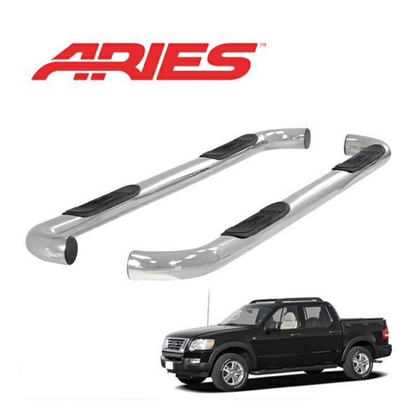ARIES 正規品】 ステンレス サイドステップ サイドバー 3インチ