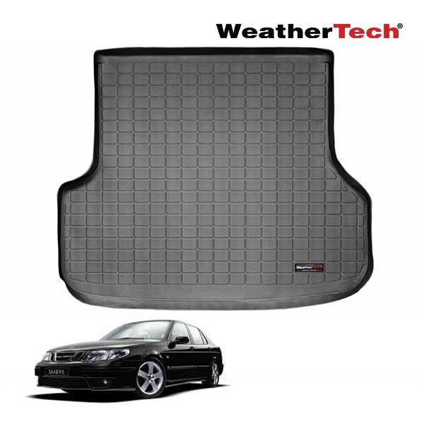 【WeatherTech 正規品】リア カーゴライナー ラゲッジマット カーゴマット トランクマット ブラック 40164 サーブ 99-09y 9-5 EB系