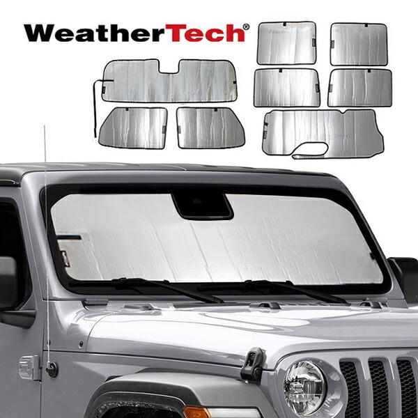 WeatherTech 正規品】専用設計 サンシェード 全面フルカバー 8枚セット