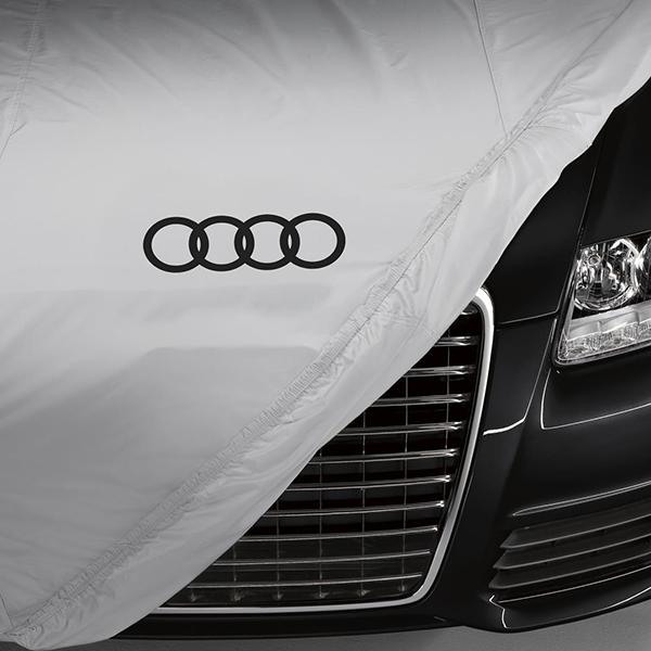 AUDI純正 専用設計 ボディーカバー カーカバー 4リングロゴ入り 専用 