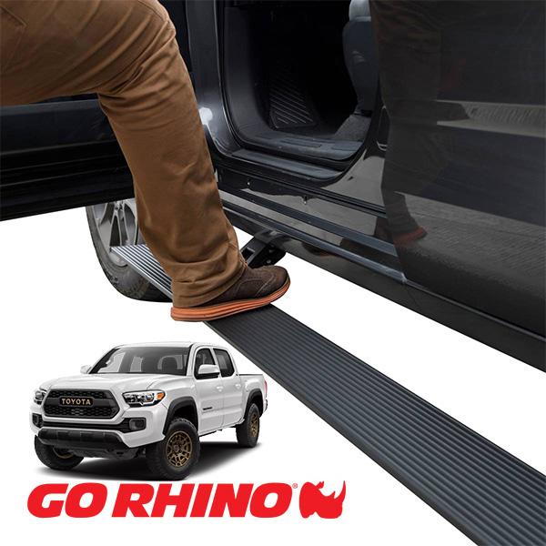 GO RHINO 正規品 16-23y トヨタ タコマ E1 エレクトリック 電動 サイド