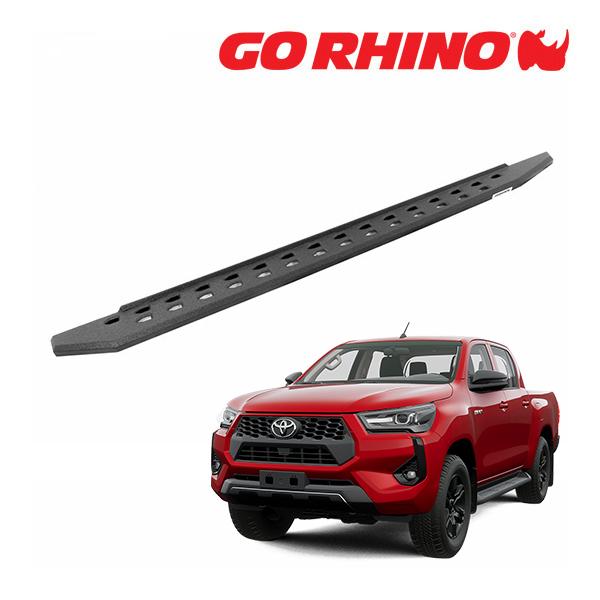 GO RHINO 正規品】RB20 スリム ランニングボード サイドステップ 