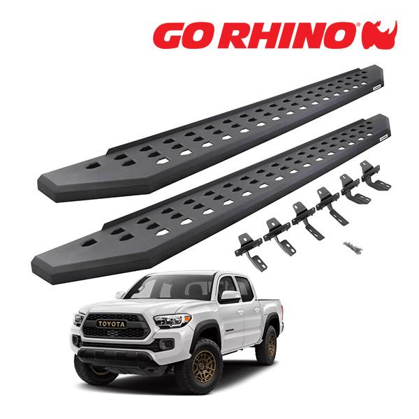GO RHINO 正規品】RB20 ランニングボード サイドステップ テクスチャー 