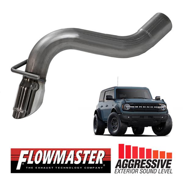 FLOWMASTER 正規品 アウトローアクスルバックエキゾーストシステム 21