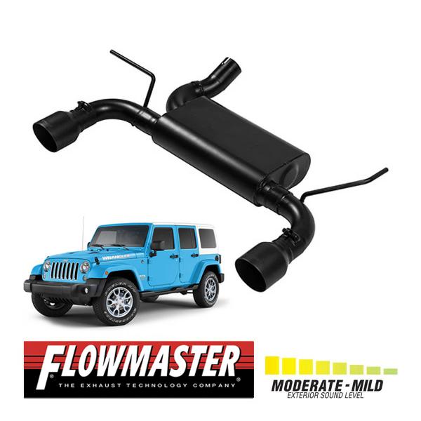 FLOWMASTER 正規品 フォースIIアクスルバックエキゾーストシステム 12