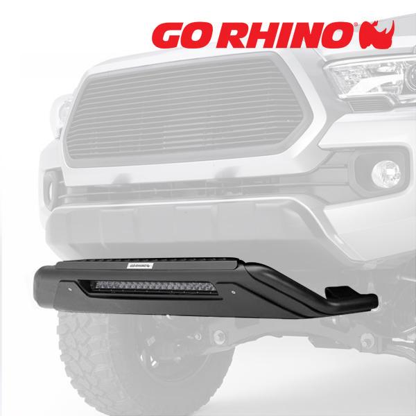 GO RHINO RC4 LR スキッドプレート フロントバンパーガード 20インチ