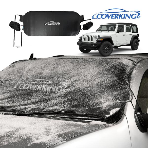 COVERKING 正規品 専用設計 フロントガラスカバー ミラーカバー付 雪 