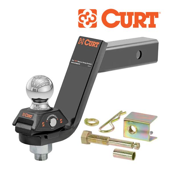 CURT（カート） 正規品 トレーラーヒッチ用 ヒッチボールマウント 2