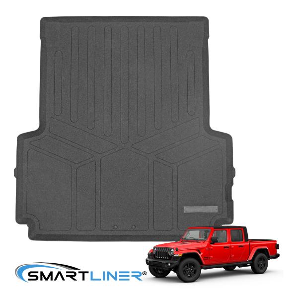純正 JTグラディエーター 4ドア ラバーフロアマット JEEPロゴ 純正 JTグラディエーター 4ドア ラバーフロアマット JEEPロゴ