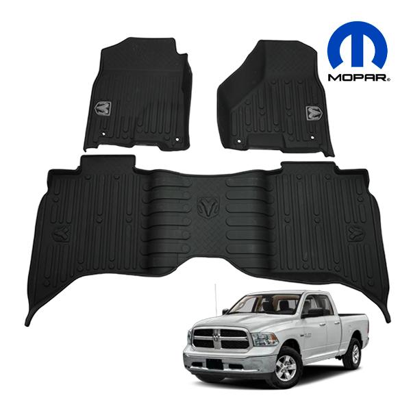 MOPAR純正 ラバーマット ラバーフロアマット フロント リア 1台分 3枚 