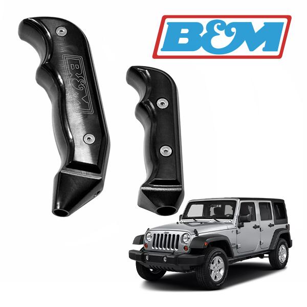 ラングラー JK 前期3.8L B&M シフトノブ マグナムグリップ セット B&M 正規品 マグナムグリップ トランスファーレバー シフトノブ セット