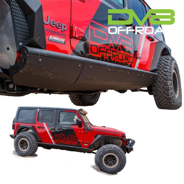 DV8 OFFROAD 正規品 ボートサイド ロックスライダー 1台分 左右セット