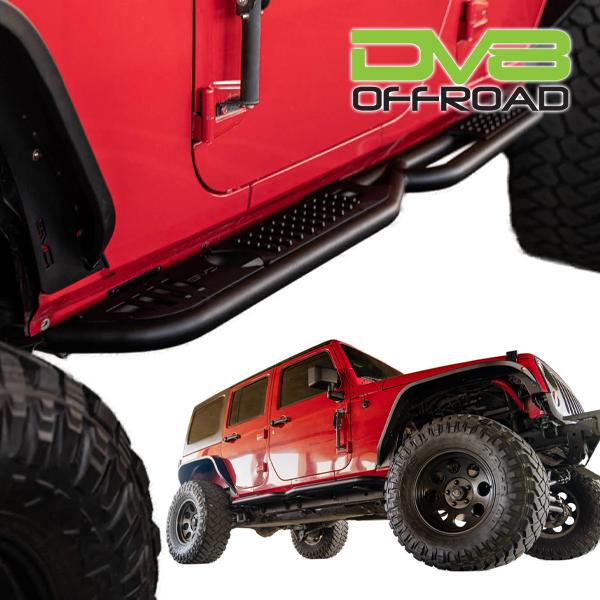 DV8 OFFROAD 正規品 OE Plus サイドステップ チューブステップ