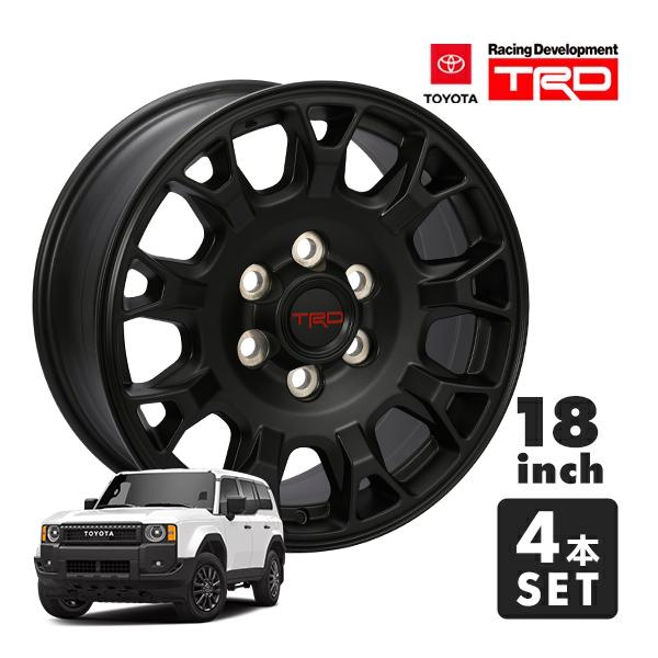 USトヨタ純正 TRD Pro 18インチホイール マットブラック 4本 USトヨタ純正 TRD Pro 18インチホイール マットブラック 4本