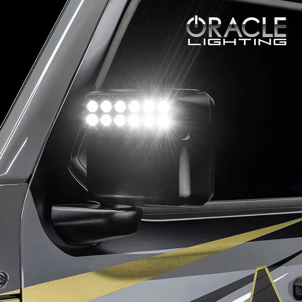 ［値下げ］ORACLE Lighting サイドミラーLED JLラングラー ORACLE LIGHTING 正規品 LEDオフロード サイドミラー カバー 左右
