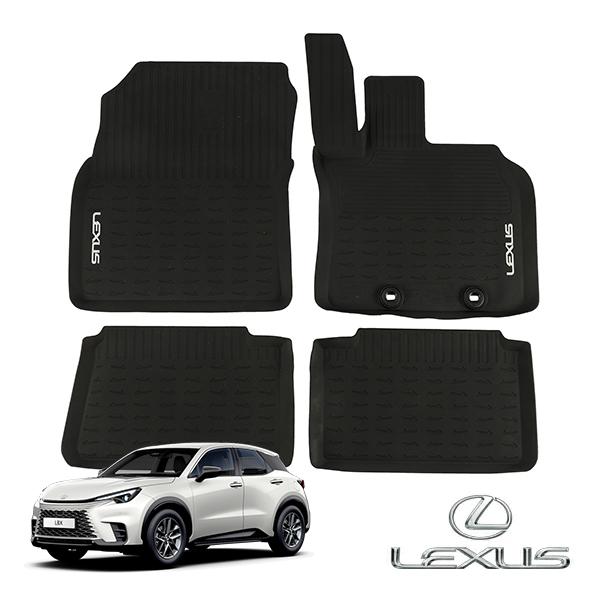 レクサス 純正 LBX フロアマット UKレクサス純正 ラバーマット ラバーフロアマット フロント リア 1台分