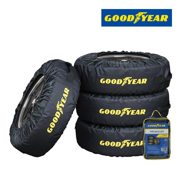 GOODYEAR 正規品 タイヤカバー タイヤバッグ 4本分 1セット GOODYEAR 