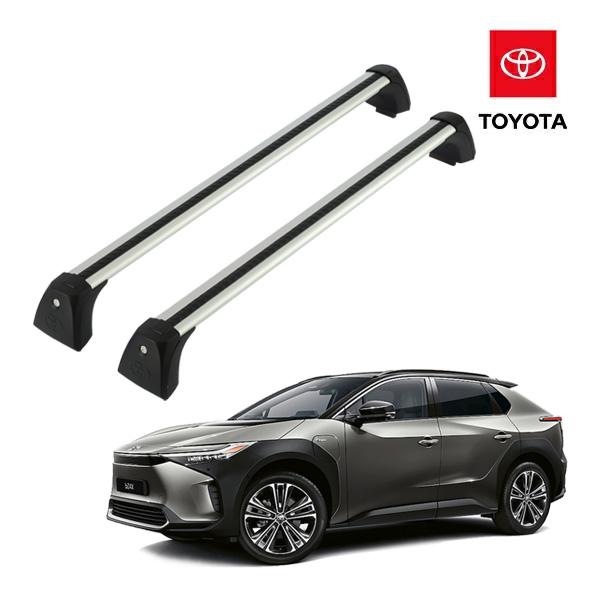 UKトヨタ純正 TOYOTA bZ4X ルーフラック クロスバー ルーフキャリア 