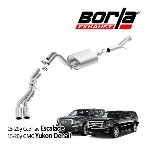 Borla 正規品 15-20y キャデラック エスカレード Cat-Back キャタ