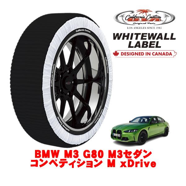 カリフォルニアカスタム スノーソックス WHITEWALL LABEL Lサイズ 275/35R19 19インチ BMW M3 G80 M3セダン コンペティシ