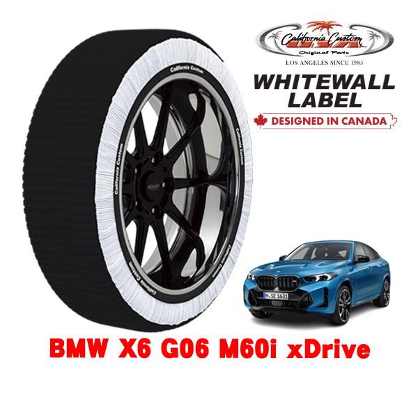 カリフォルニアカスタム スノーソックス WHITEWALL LABEL XXLサイズ 275/40R21 21インチ BMW X6 G06 M60i xDriv
