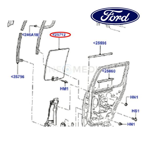 ばっきー様　確認用 フォード純正 リア ドアガラス ウインドウガラス プライバシーガラス