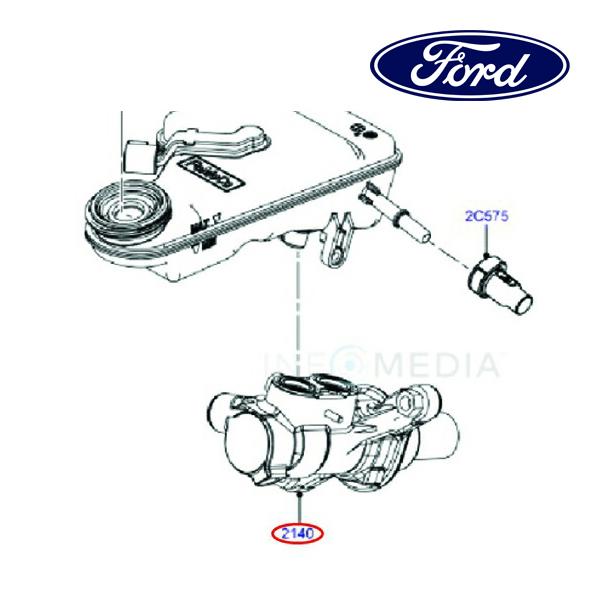 全て込みです フォード純正 ブレーキ マスターシリンダー 9V412140AB 12-14y