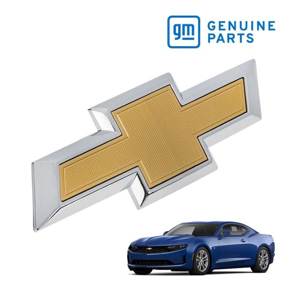 GM純正 シボレー CHEVROLET 16-24y カマロ クーペ コンバーチブル リアエンブレム ボウタイロゴ トランクエンブレム 84003919