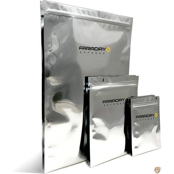 ファラデーケージEMPバッグ10pc - ミリタリーグレード Uber Thick Solar Flareバッグ 2-metal Layer