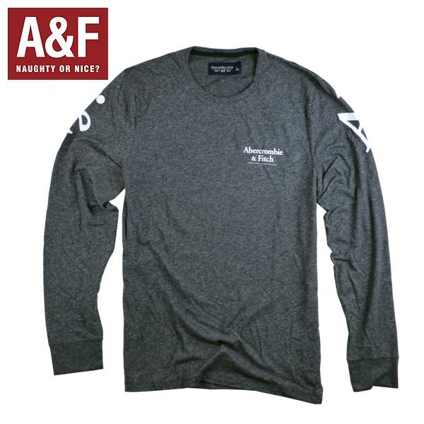 アバクロ メンズ ロンt アバクロンビーアンドフィッチ正規品abercrombie Fitch 杢グレー123 238 2678 1 Af 0277 カリフォルニアスタイル 通販 Yahoo ショッピング
