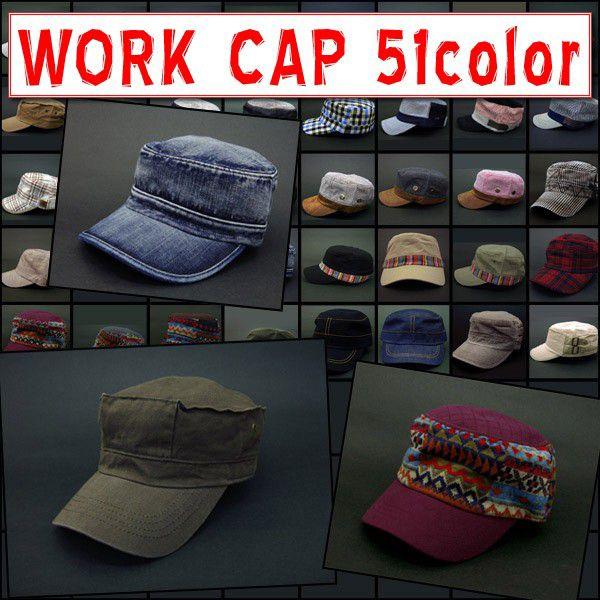 キャップ 帽子 ハット メンズ レディース 51種類 ワークキャップ Cap 02 カリフォルニアスタイル 通販 Yahoo ショッピング