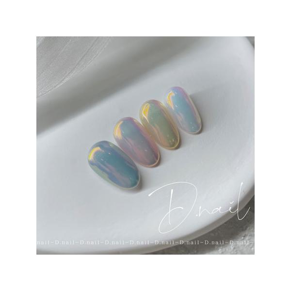 D.nail ディネイル フローズンオーロラパウダー オレンジ 0.3g