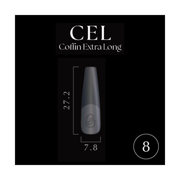 Ｎｏ．８大好評のGelipがリニューアル！装着感を感じさせないフィット感ソフトジェルのみでも装着が可能！ストレスポイントから爪先に向けて厚みが増し耐久性UP！ジェルを塗布すると番号が消える！根元が薄くなりよりフィット感が増しました！※金型変...