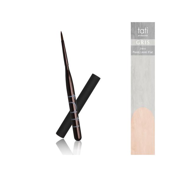 tati タチ アートショコラ gris (グリ)筆 ブラシ キャップ付き