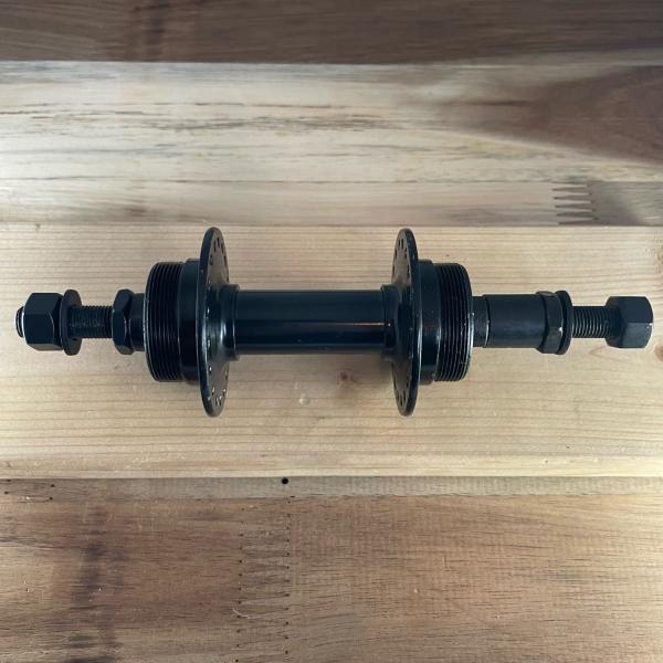 ノーブランド品 フリーハブ完成車外し36HOLD:126mm軸長:182mm軸3/8ナット止 ナットx2 ワッシャー2mmx2 付属完成車から外したもののため小傷がございますが、新品で性能に問題はございません。