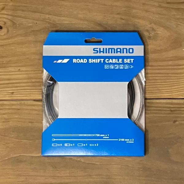 Shimano SUS shift cable sets Y60098022 Road シマノ ステンレス シフトケーブルセット ブラック ロード
