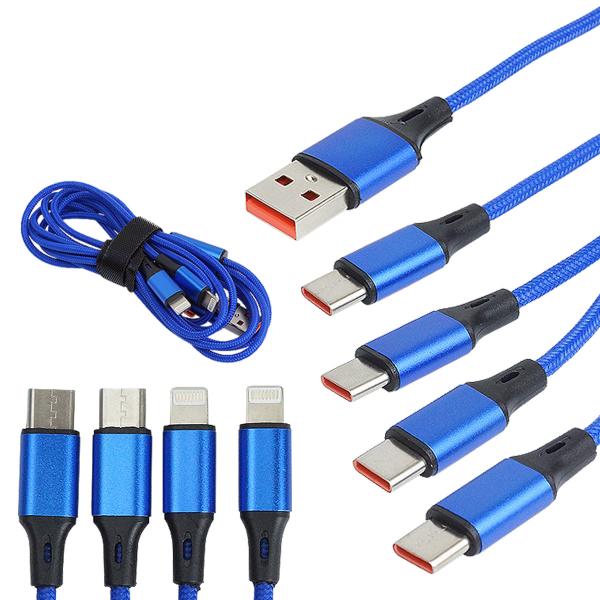 【注意事項】※本製品は充電専用(データ通信は非対応)になります。※USB-ACアダプタ等は付属しておりません。※複数の機器で同時に充電する場合は出力が3A以上のUSB-ACアダプタをご使用ください。　出力が低いアダプタでは充電ができなかった...