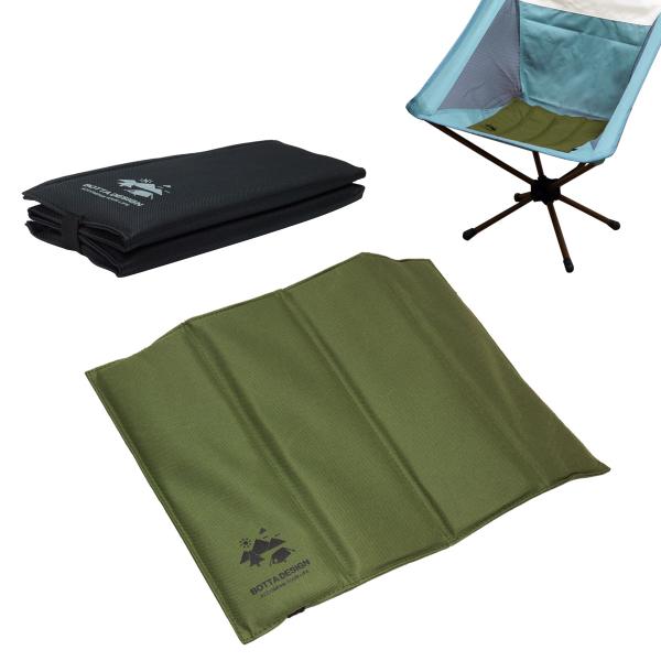 サイズ：約28cm×約38cm　　　：約28cm×約9.5cm（折りたたみ時）厚さ：約0.8cm重量：約100g材質：ポリエステル（表地）　　：ポリエチレン発泡材（内部）製造国：中国※濡れた地面で長時間使用されると水が染みる可能性がございま...
