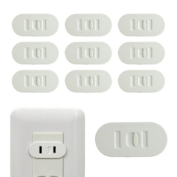 感電対策にコンセントに取り付けるだけで子供やペットの感電を防止！中央のつまみをスライドするだけで簡単にロック・ロック解除することができます。使いたいときに1回1回外す手間がなくて楽々！サイズ：約3.5cm×約1.7cm厚さ：約0.1cm重量...