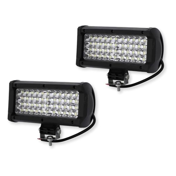 作業 灯 フォグ ランプ トラック ワーク ライト 集魚 デイ led 投光器 バー 灯火 車 12 24v トラクター 防水 2個 汎用