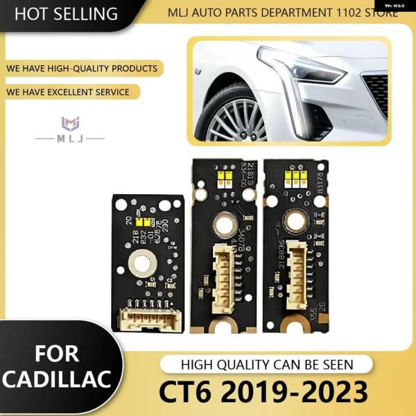 並行輸入品 キャデラック CT6 2019 - 21 2022 23 ヘッドライト  LED DRL ウィンカー ボード ホワイト光源チップ エンジェルアイ カ