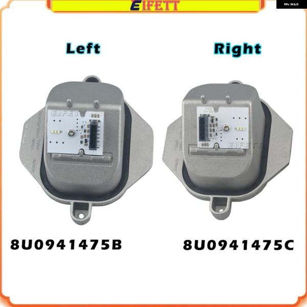 並行輸入品 アウディ Q3 2015 - 18 ヘッドライト  LED DRL ボード デイタイム キセノン 2個 8U0941475B 8U0941475C