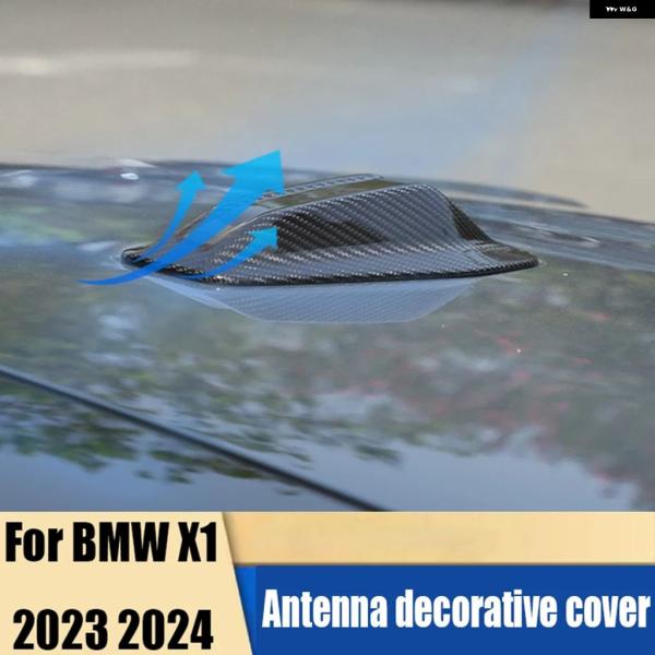 並行輸入品 BMW X1 2023 - 2024用アンテナ 装飾 カバー アクセサリーABS
